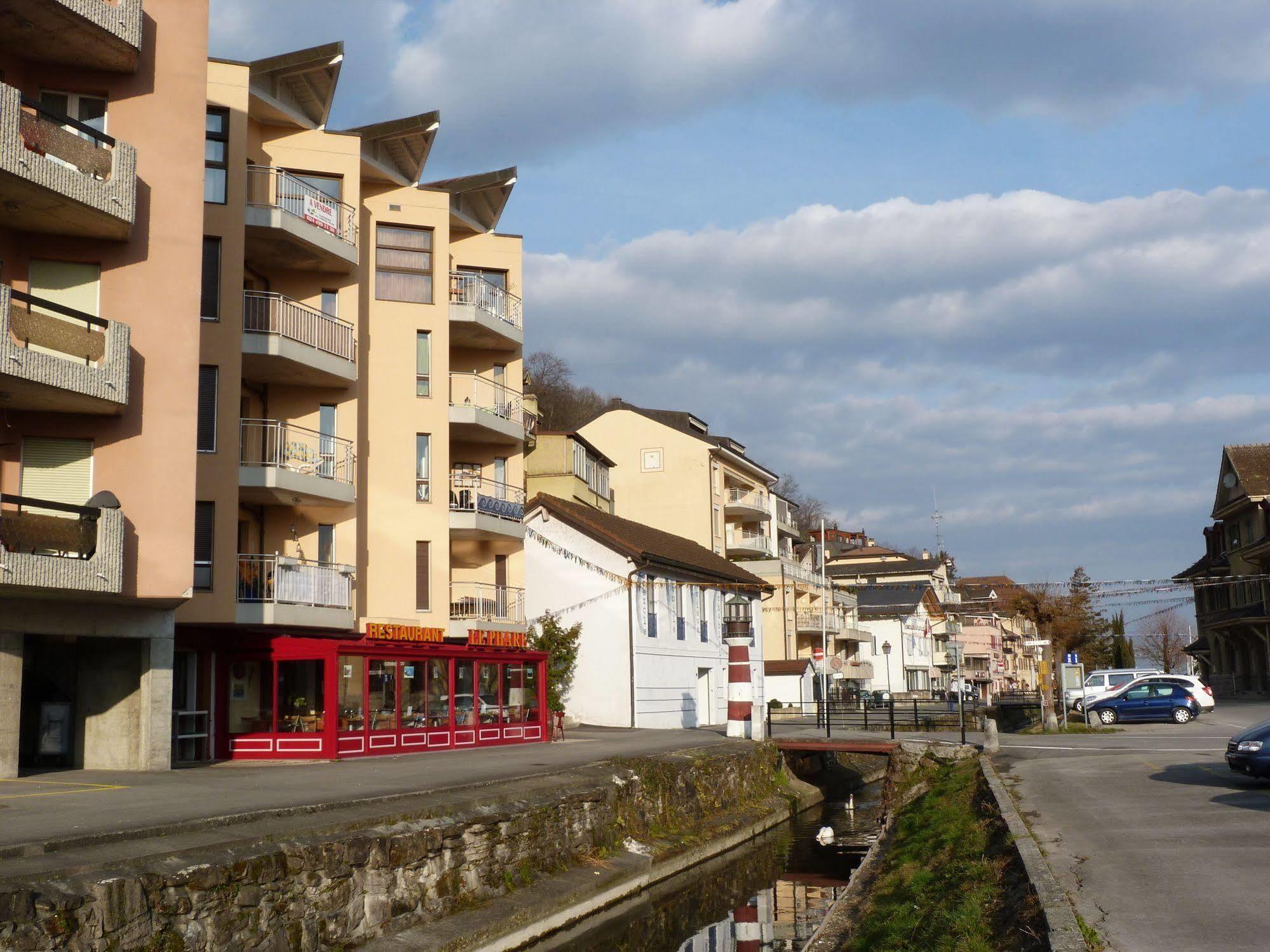 Le Lacustre 4Th Floor Port-Valais Exterior foto